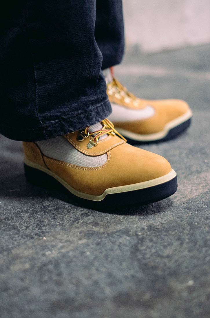 ティンバーランド フィールドブーツ ファブリック＆レザー ウォータープルーフ Timberland ウィート ヌバック メンズ ブーツ 防水 A18RI