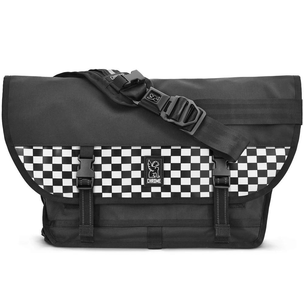 クローム メッセンジャーバッグ シチズントーキョー Chrome Citizen Tokyo Checker Flag 防水 Weather Proof 自転車 ピスト メッセンジャー Messenger Bags Bg293chfl