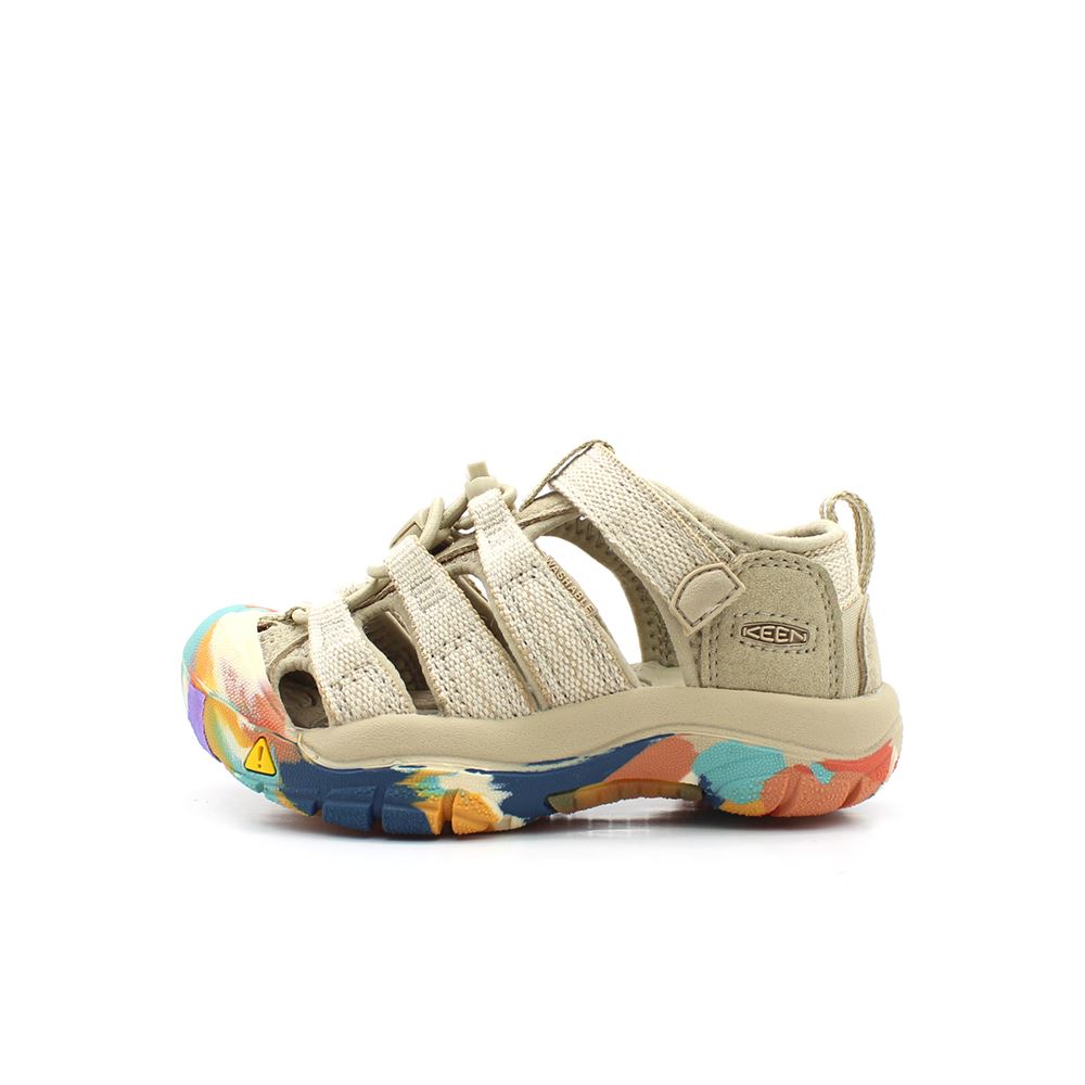 キーン キッズ ニューポート エイチツー リトルキッズ Keen Newport H2 Children Safari Multi キッズ サンダル アウトドア キャンプ 海 川 レジャー 1022837