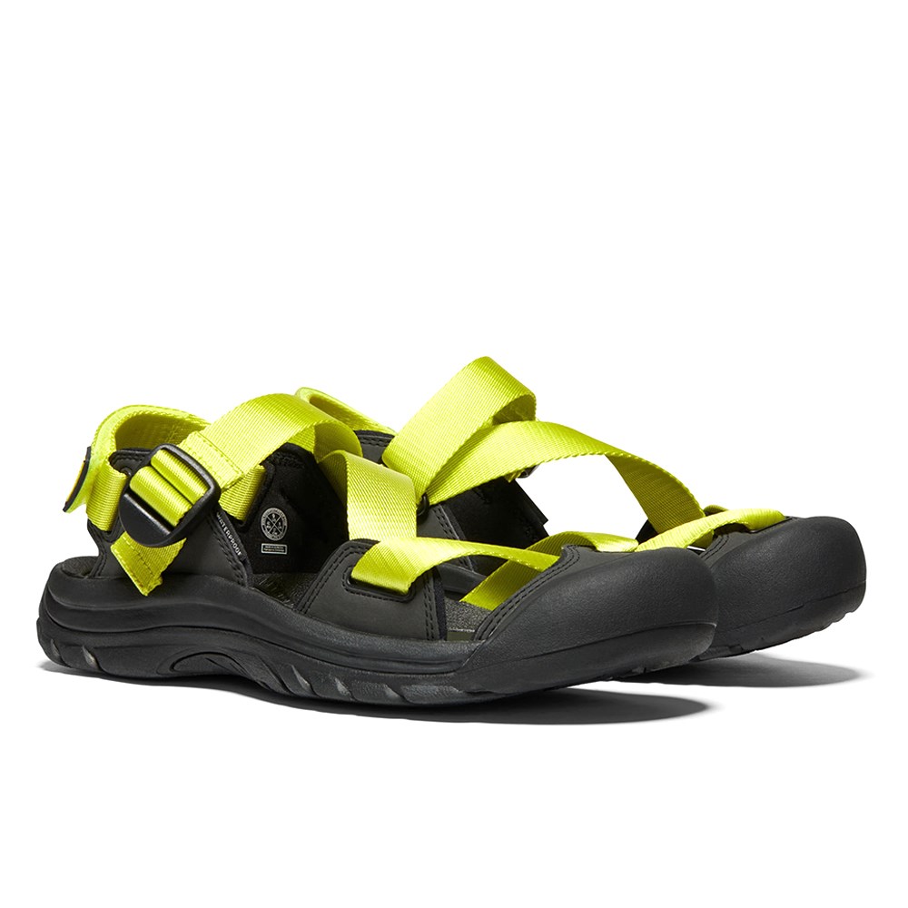 キーン ゼラポート ツー Keen Zerraport Ii Bright Yellow Black メンズ サンダル アウトドア キャンプ 海 川 レジャー