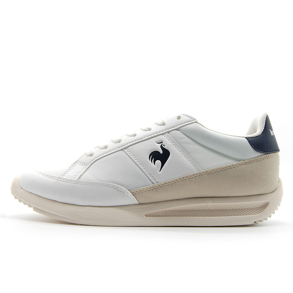 ルコックスポルティフ ルナシオン Le Coq Sportif Le Nation White Navy メンズ レディース スニーカー Ql1ujc62wn