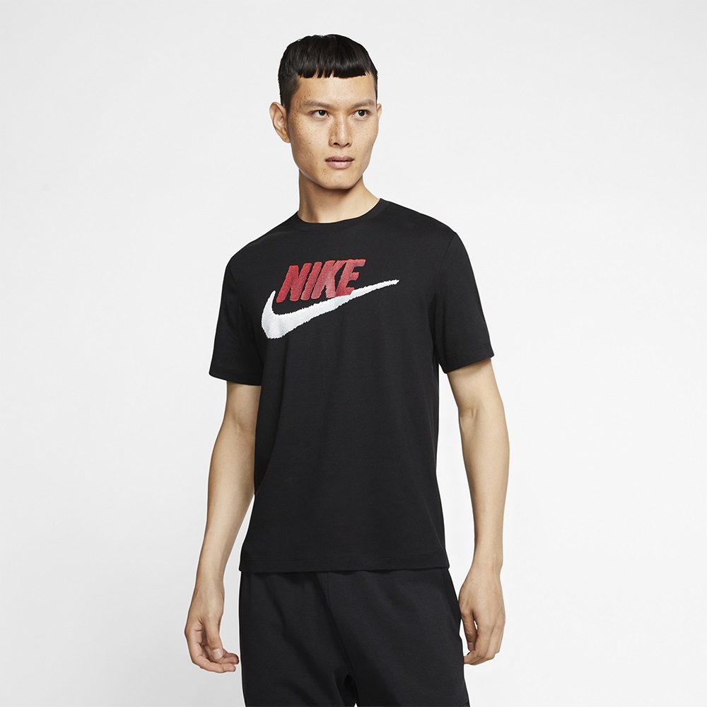 ナイキ ブランド マーク S S Tシャツ Nike ブラック メンズ Tシャツ Ar4994 013