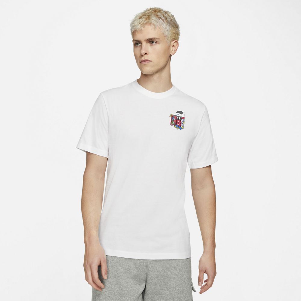 ナイキ Nsw シューボックス S S Tシャツ Nike White メンズ Tシャツ Dd1261 100