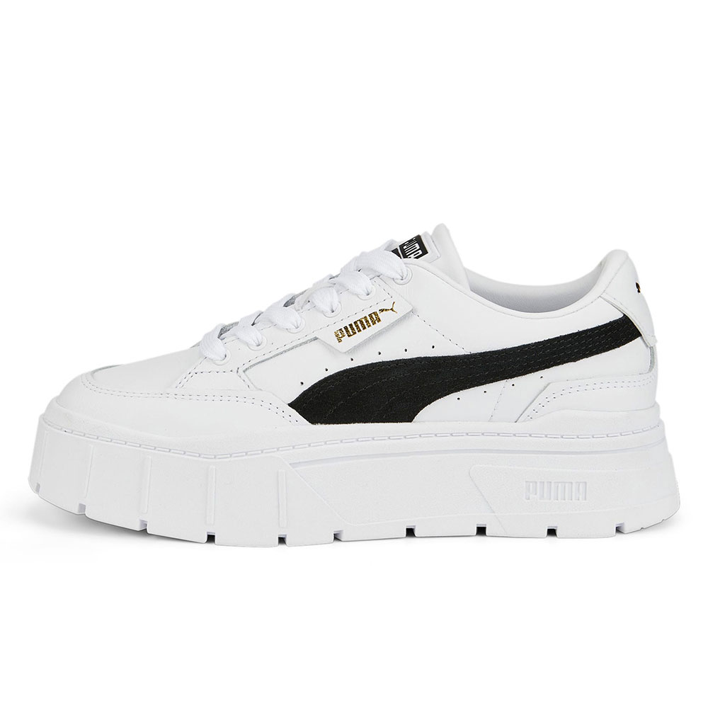 プーマ メイズ ウェッジ ウィメンズ PUMA MAYZE WEDGE WNS PUMA WHITE レディース スニーカー 厚底 プラットフォーム  386273-04